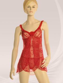 Rotes Negligee