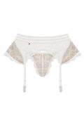 853-GAR-2 Garter Belt weiß