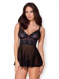 866-BAB-1 Babydoll schwarz