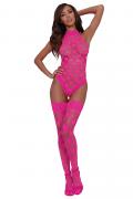 Body + Stockings DR11784 hot pink