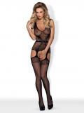 Bodystocking F217 schwarz Größe S-L