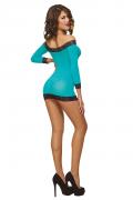 Chemise 8084 turquoise