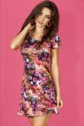 Florales Kleid CR3682 pink