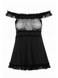 Floresita Babydoll schwarz