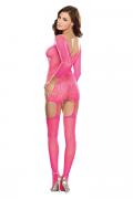 Garter Dress DR0097 hot pink