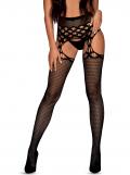 Garter Stockings S816 schwarz