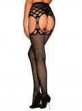 Garter Stockings S816 schwarz