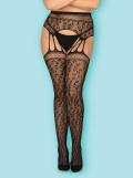 Garter Stockings S817 schwarz