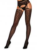 Garter Stockings S817 schwarz