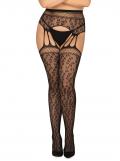 Garter Stockings S817 schwarz