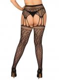 Garter Stockings S817 schwarz