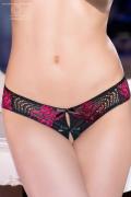 Panties CR4216 schwarz/pink