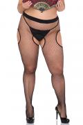 Plus Size Strumpfhose STP/01/4 schwarz