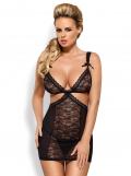 Swanita Chemise schwarz